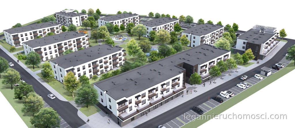 2-pokojowe mieszkanie, 43,33 m², Słubice