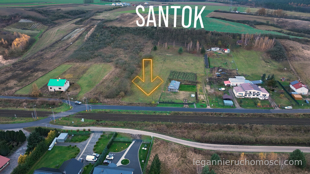 Działka, Santok