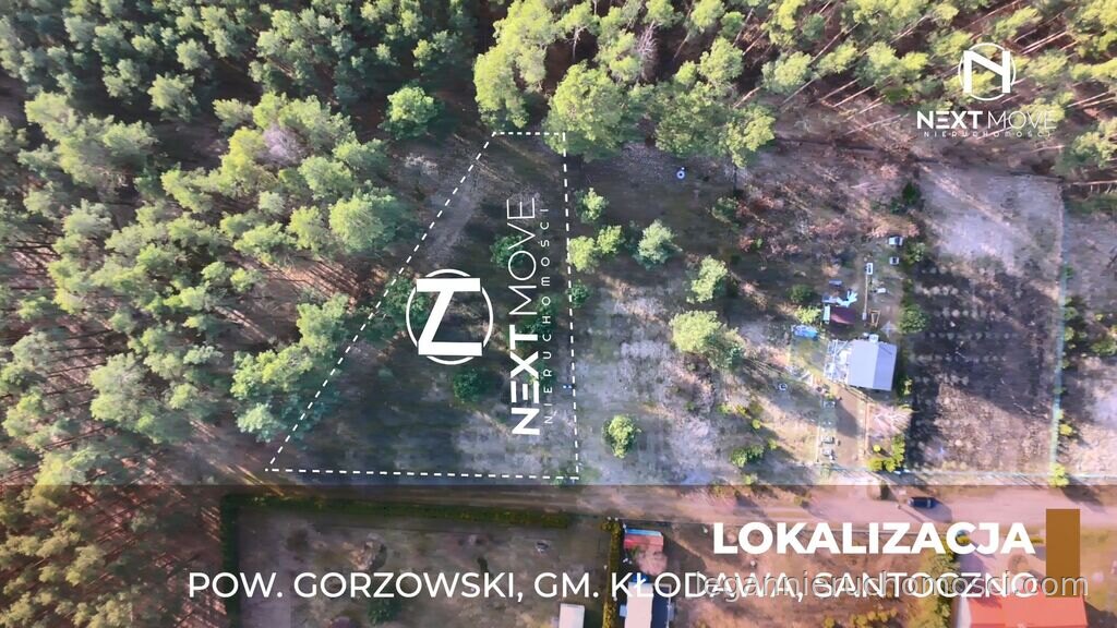 Działka, Santoczno