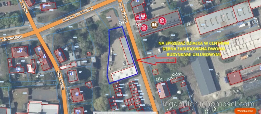Obiekt komercyjny, 423,00 m², Dębno