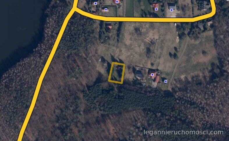 Działka, 942,00 m², Parzeńsko