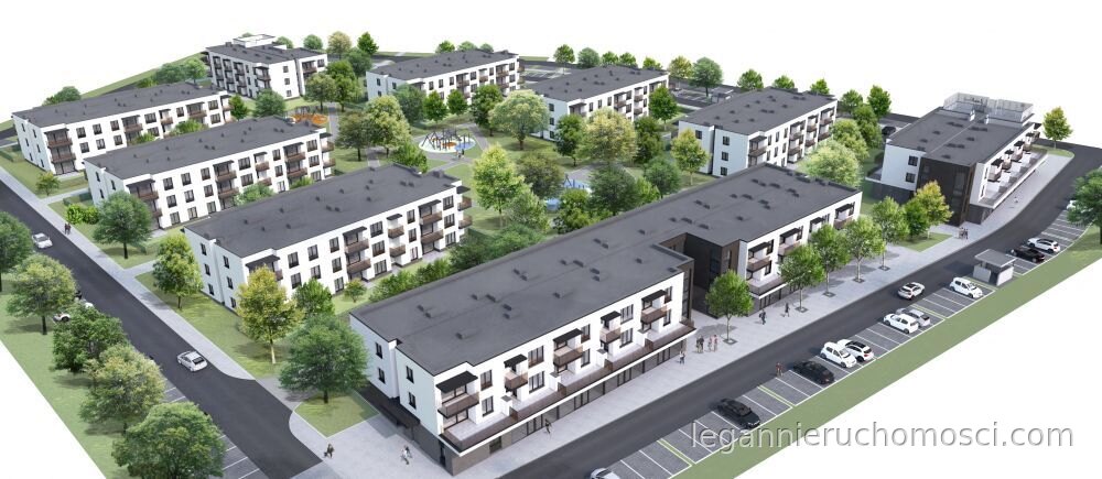 2-pokojowe mieszkanie, 43,33 m², Słubice