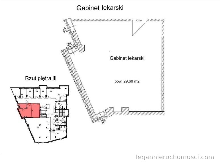 Lokal komercyjny, 29,60 m², Gorzów Wielkopolski, Górczyn