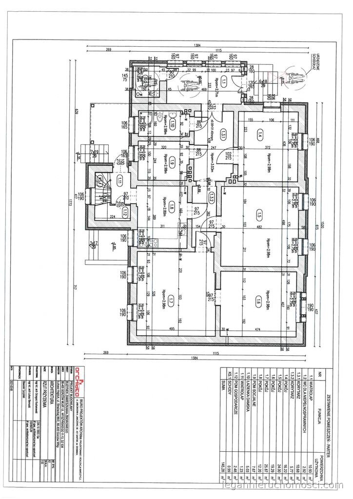 Obiekt komercyjny na wynajem, 244,00 m², Gorzów Wielkopolski, Śródmieście