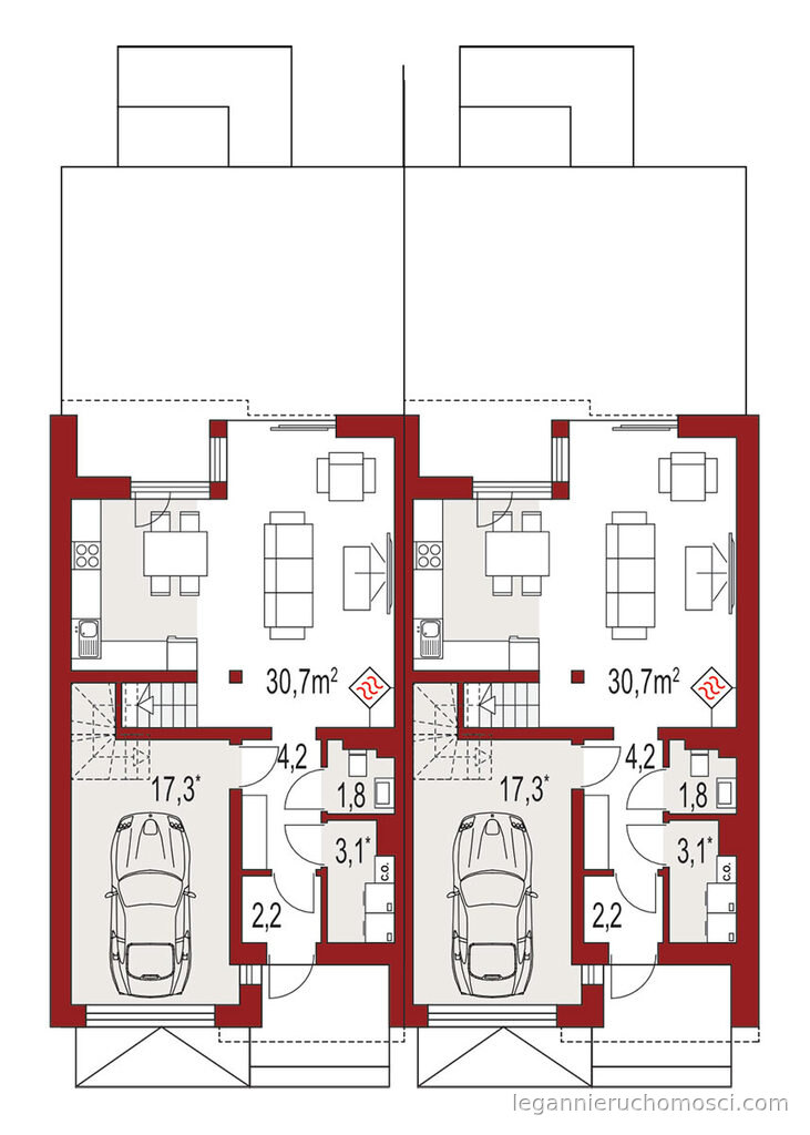 Dom, 4 pokoje, 140,00 m², Gorzów Wielkopolski, os. Europejskie