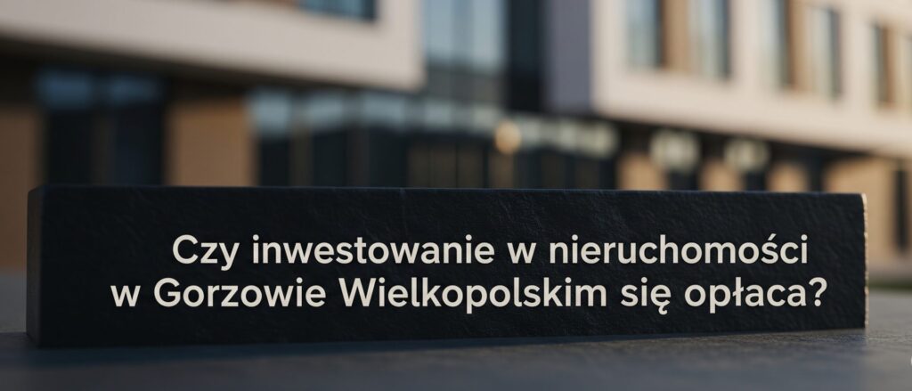 inwestowanie w nieruchomości w Gorzowie Wielkopolskim