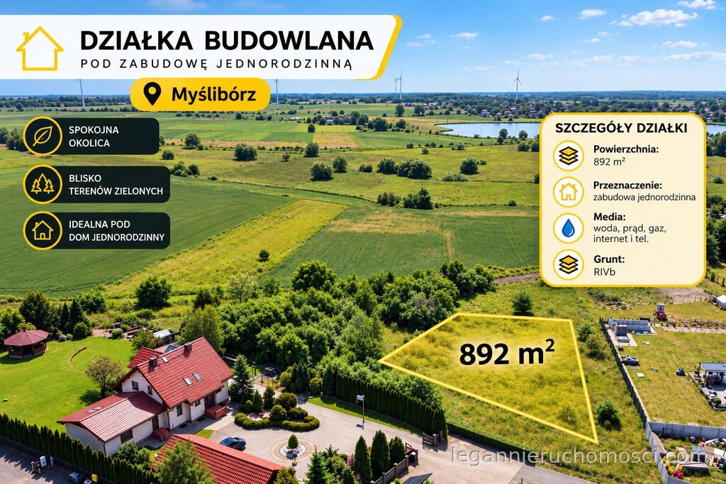 Działka, Myślibórz